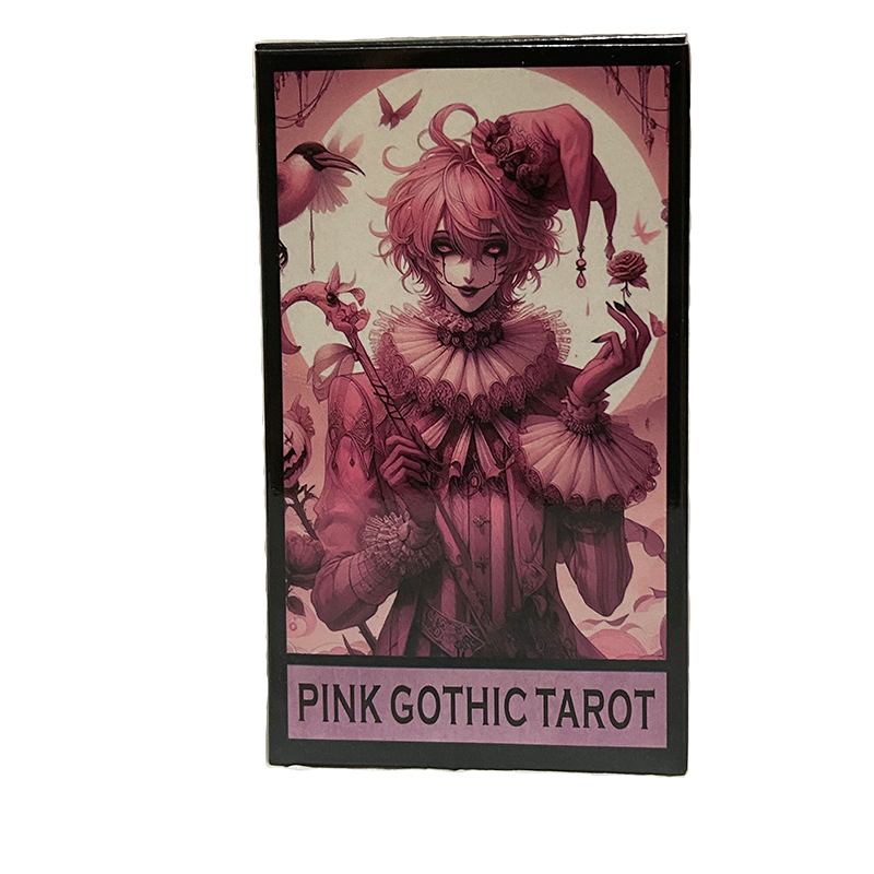 Board Game Of Life - مجموعة بطاقات التاروت القوطية الوردية 78